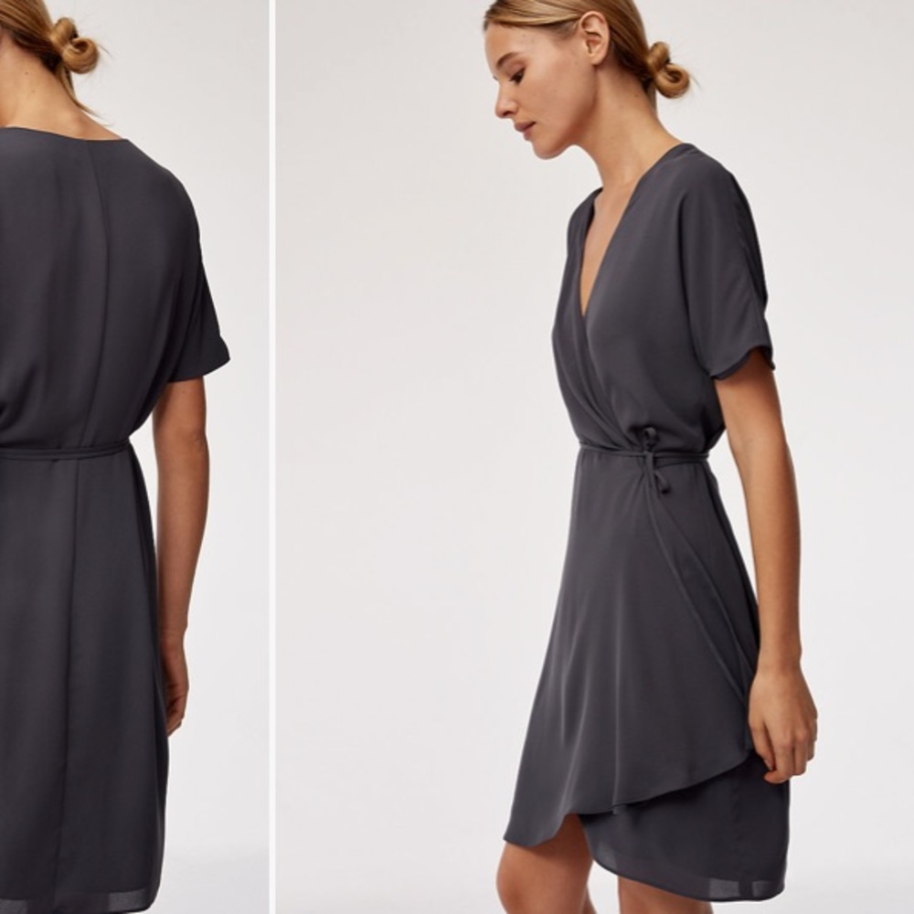 Babaton Wallace Wrap Dress